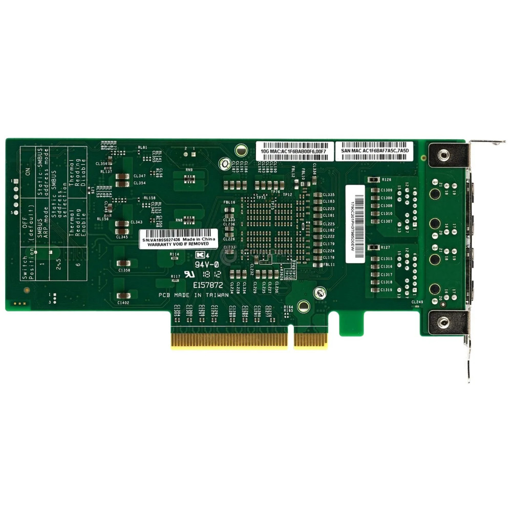 AOC-STG-I2T LP SUPERMICRO DUAL PORT 10GB RJ-45 ETHERNET ADAPTER LOW PROFILE